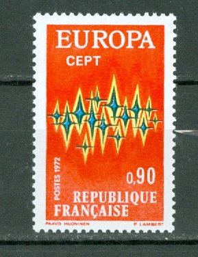 FRANCE 1972 EUROPA #1341...MNH..$0.50