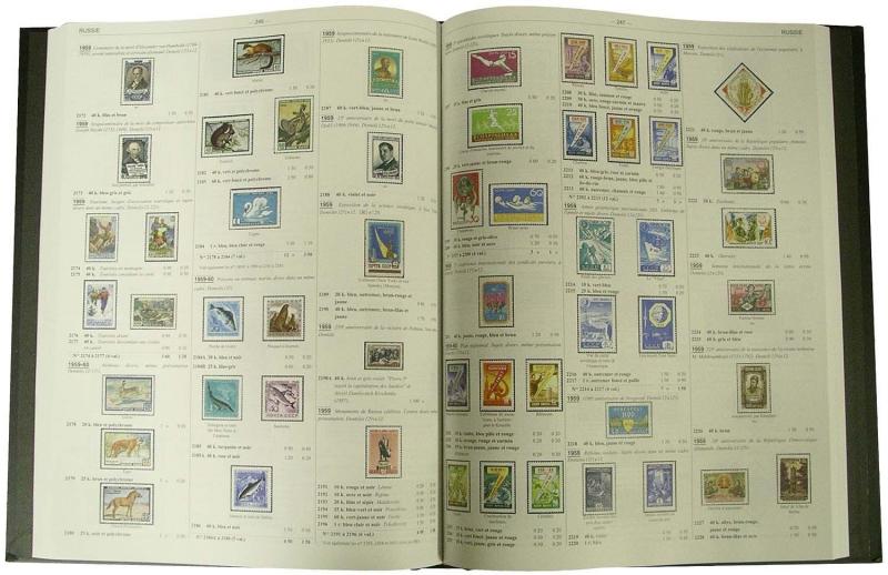 French Yvert & Tellier 1941-1960 Worldwide Postage Stamp Catalogue Volume 1 A-L