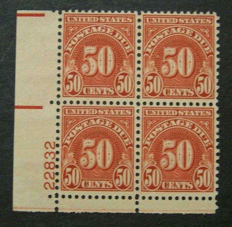 PB/4 J86a 50c Postage Due, MNH (6158b)