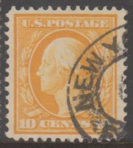 U.S. Scott #338 Washington Stamp - Used Single