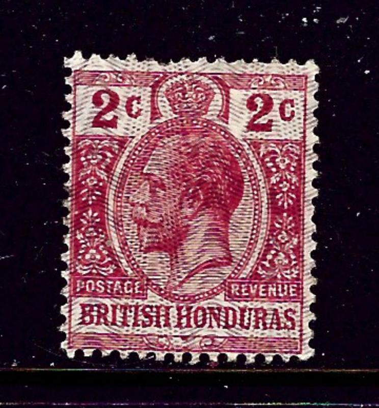 British Honduras 86 MH 1915 issue