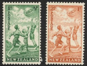 New Zealand SG626/7 1940 Health U/M Cat 18 pounds