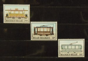 15500   BELGIUM   MNH # 1135, 1136, 1137                 CV$ 5.45