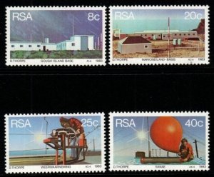 SOUTH AFRICA SG537/40 1983 WEATHER STATIONS MNH