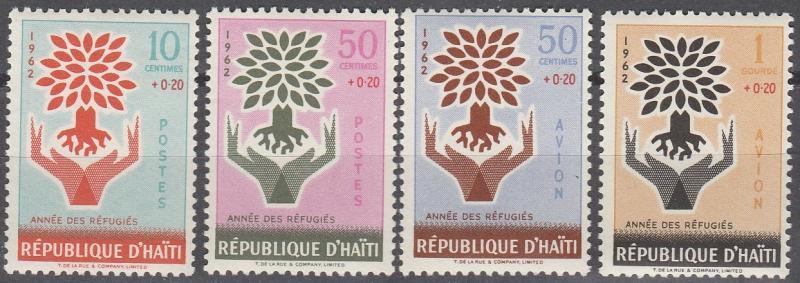 Haiti #B28-9, CB45-6  MNH VF (SU1909)