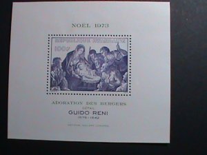 ​RWANDA-1973-SC# 564 CHRISTMAS-PAINTING  GUIDO RENI MNH S/S SHEET VERY FINE