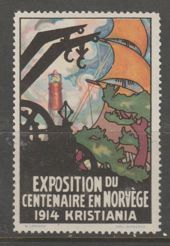 Cinderella revenue fiscal stamp 9-9-40 Norway?