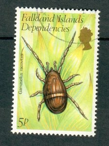 Falkland Islands Dependencies #1L66 used single