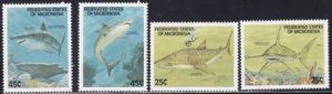 US 77-80 Trust Territories Micronesia NH VF Sharks(2 pr)