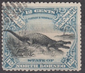 North Borneo Scott #86 1897 Used