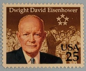 Scott #2513 Dwight D. Eisenhower 25c - 1990 Mint NH Single