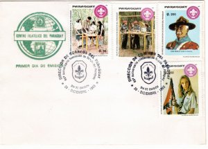 Paraguay 1993 Sc 2465-8 FDC-3