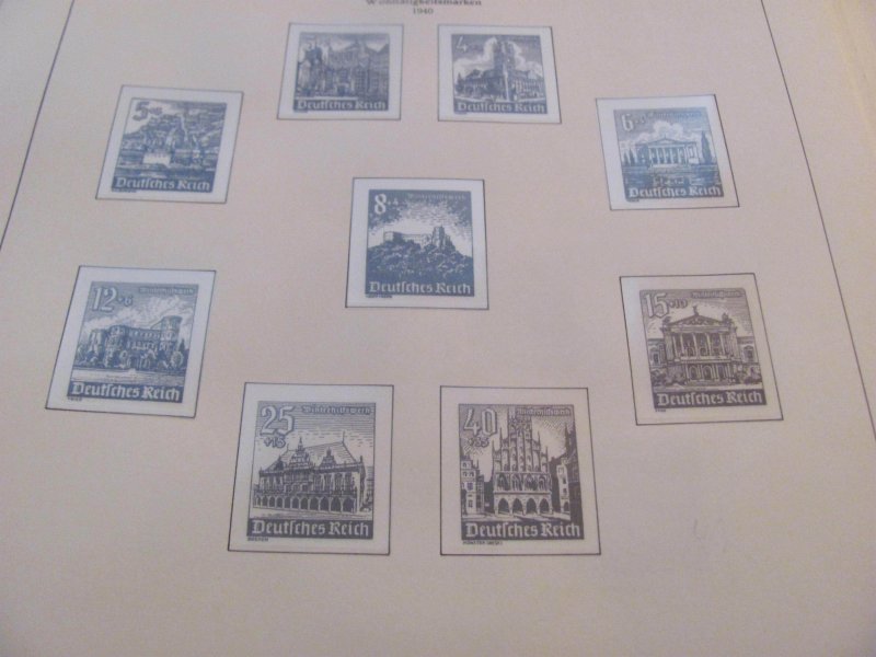 GERMANY USED LIGHHOUSE ALBUM 1893-1945  (122)