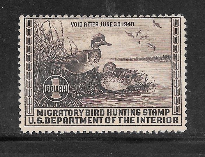 #RW6 MH Federal Duck Stamp