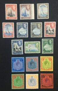 MOMEN: BERMUDA SG #110-121d MINT OG 9NH(INC. #112,5sh)/7H LOT #61150