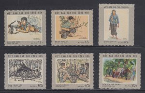 North Vietnam   546-51    mnh   cat  $7.00