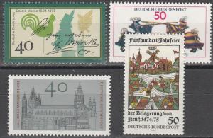 Germany #1166-9  MNH VF CV $2.80 (D4056)