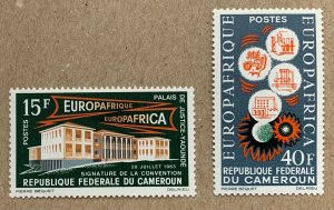 Cameroun 1964 Europeafrica, MNH. Scott 401-402 CV $3.50