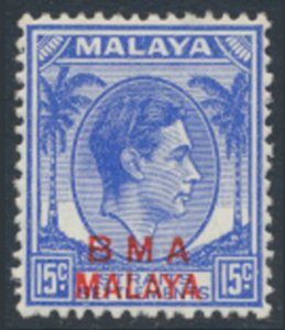 Straits Settlements SG 12a  SC# 265   ordinary  MLH OPT BMA see details 