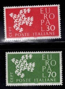 Italy Scott 845-846 MNH** 1961   Europa set