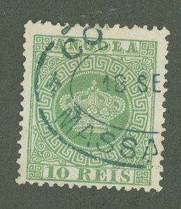 Angola #10 Used Single