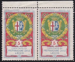 ITALY Early cinderella - mint no gum - pair................................A9403