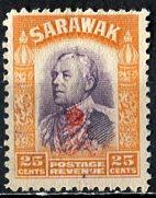 Sarawak: 1947 Sc. #169, O/Used Single Stamp