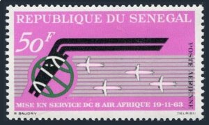 Senegal C33,MNH.Michel 275. Air Afrique 1963.