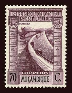 MOZAMBIQUE Scott #280 1938 dam mint HR