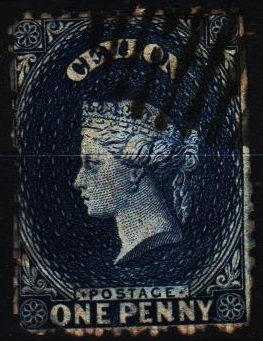 Ceylon. 1861 1d S.G.49 Fine Used