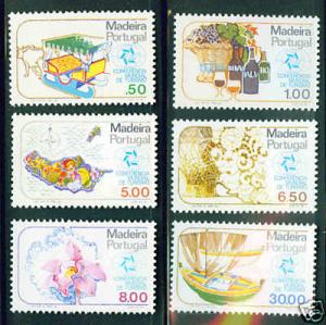 MADEIRA Scott 68-73 MNH** 1980 tourism set