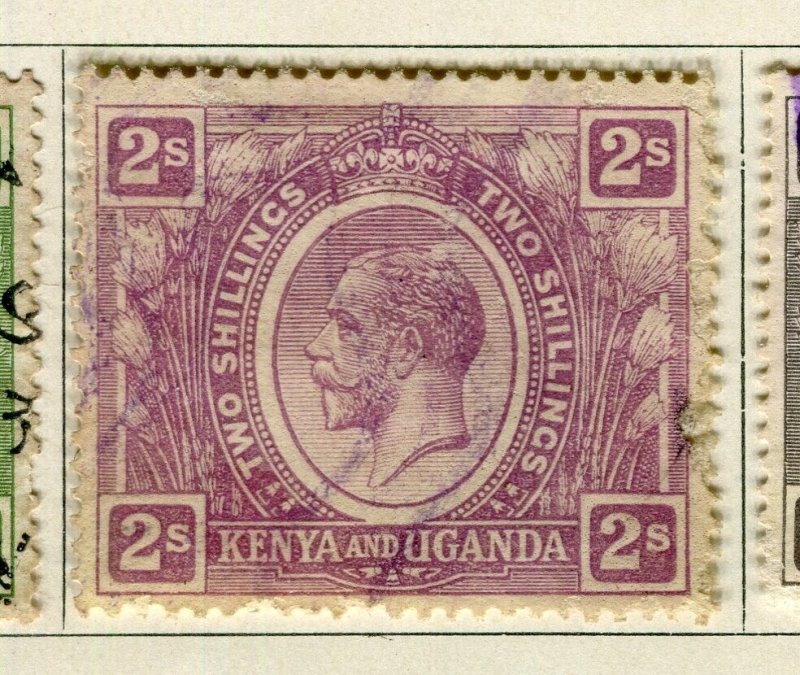BRITISH KUT; 1922 early GV Pictorial issue fine used 2s. value