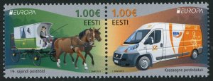 Estonia #729 Europa Transportation 1€ Postage Stamps 2013 Eesti MLH