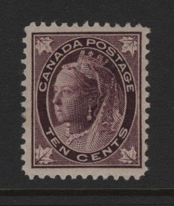 Canada Scott # 73 VF-XF OG mint lightly hinged nice color cv $ 600 ! see pic !