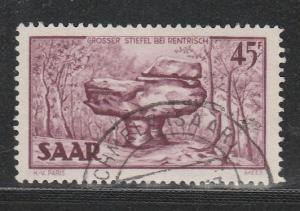 Saar, #218 Used, 1949-1951