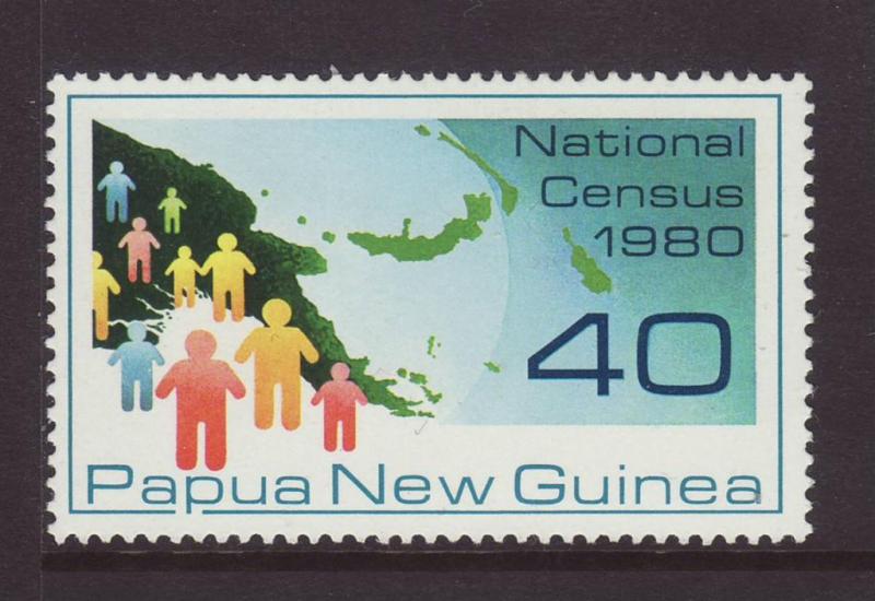 1980 PNG 40t National Census Mint