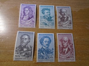 Czechoslovakia  #  801-06      MNH
