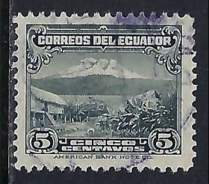 Ecuador 323A VFU VOLCANO 1015G-4