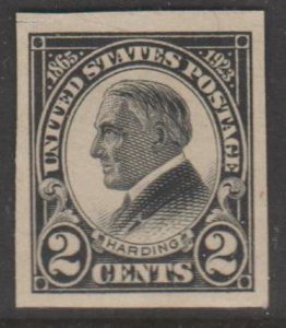 U.S. Scott #611 Harding Stamp - Mint Single