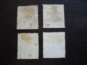 Stamps - Cuba - Scott# 63-66 - Used - Set of 4 Stamps