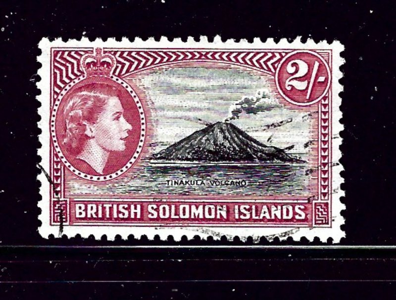 Solomon Is 101 Used 1956 volcano