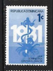 DOMINICAN REPUBLIC RA93 VFU I411-8