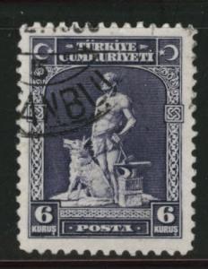 TURKEY Scott 679 Used  