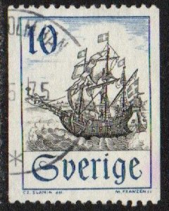 Sweden Sc #738 Used