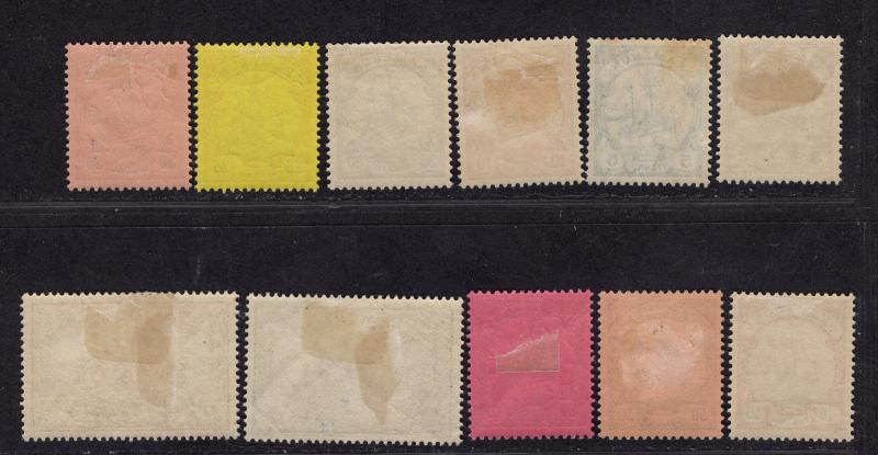 $Ger Colonies Cameroun, SC#7-15, 17-18, MH, ex. 16, 19, Partial Set, CV $101.15