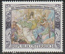 1994 Austria - Sc 1642 - MNH VF - 1 single - Daniel Gran