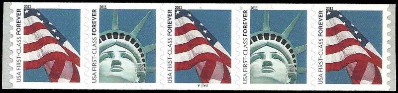 US - #4491a - MNH - PNC - Plate V111111 - SCV-8.50