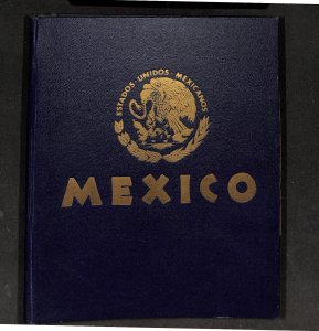 Mexico Stamp Collection in Minkus Specialty Album, 1856-1982, 125+ Pages