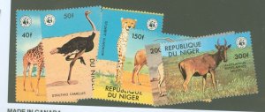 Niger #447-452  Single (Complete Set)