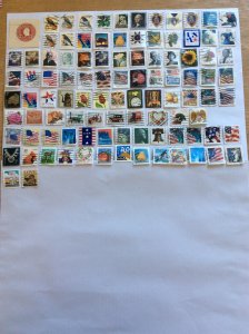 USA 100 stamps - Lot D